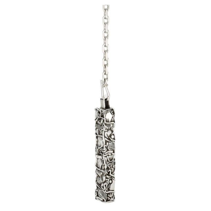 CELINE CÉSAR PROJECT COMPRESSION NECKLACE IN STERLING SILVER