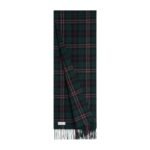 CELINE TRIOMPHE SCARF IN CHECK CASHMERE
