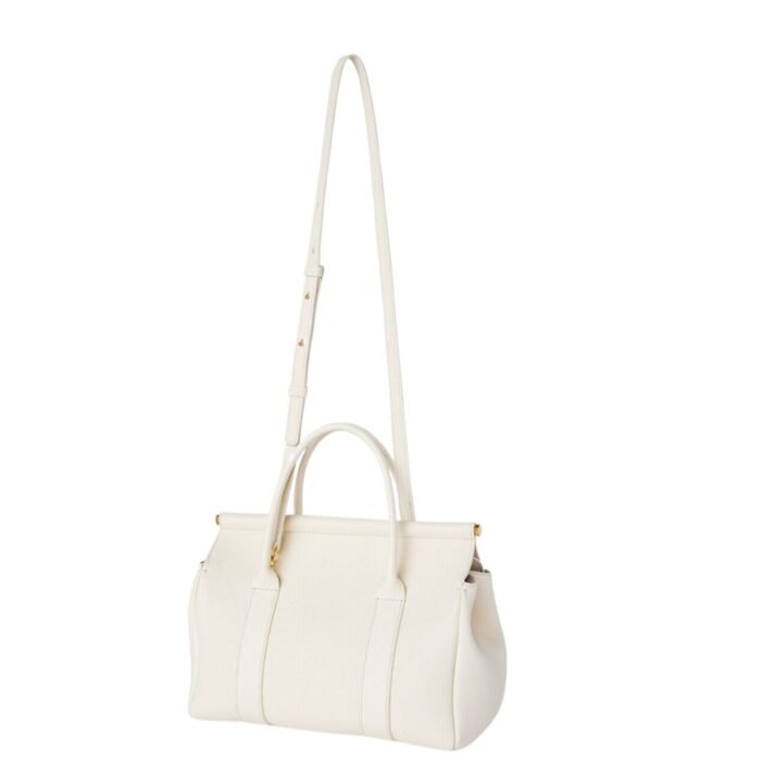 LORO PIANA LOOM BAG L25 WHISPER WHITE-SUN GOLD