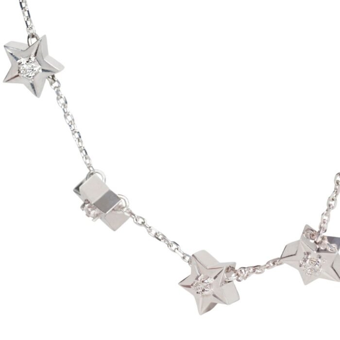 CELINE ETOILE MULTI STARS BRACELET IN WHITE GOLD AND DIAMONDS