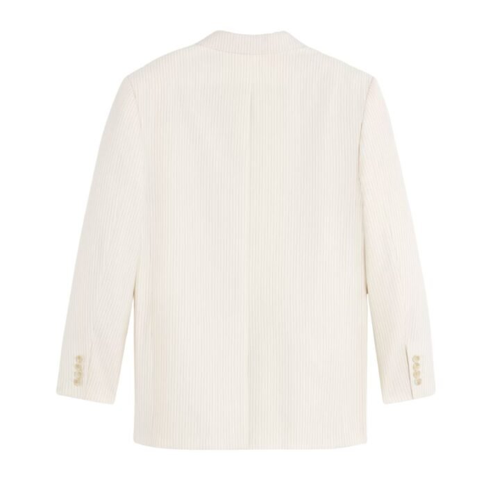 CELINE JUDE JACKET IN LIGHTWEIGHT STRIPED WOOL