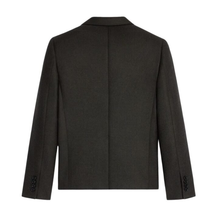 CELINE SHORT JACKET IN CASHMERE FLANNEL