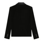 CELINE SHORT TUX JACKET IN COTTON VELVET