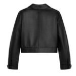 CELINE STRAIGHT BLOUSON JACKET IN SOFT LAMBSKIN