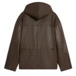 CELINE PARKA IN SOFT LAMBSKIN