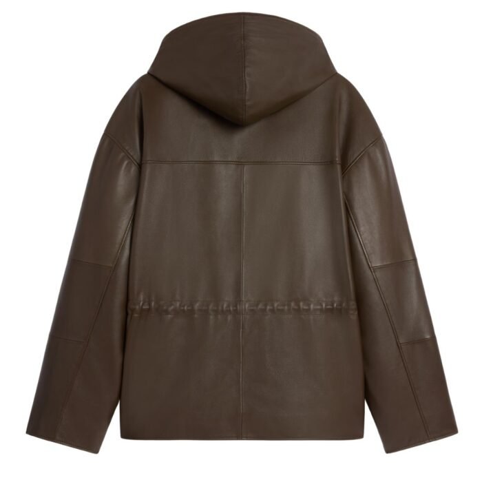 CELINE PARKA IN SOFT LAMBSKIN