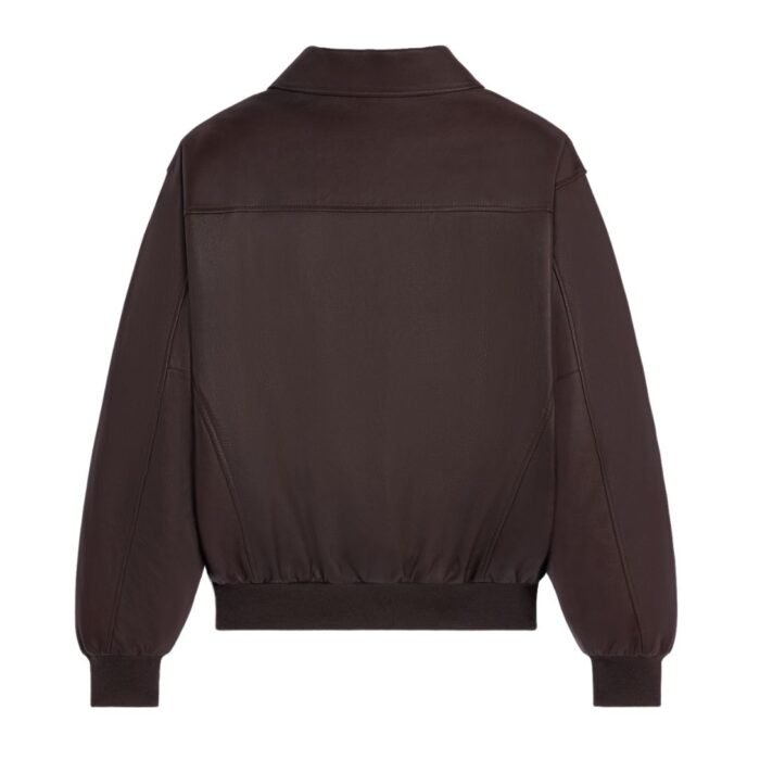 CELINE LOOSE AVIATOR BLOUSON JACKET IN SOFT LAMBSKIN
