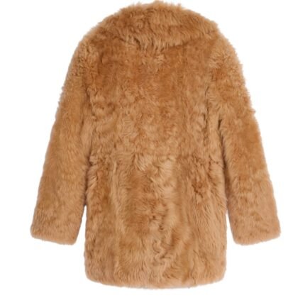 CELINE PEACOAT IN SHEARLING LAMBSKIN