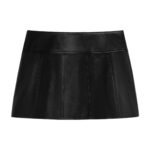 CELINE GOURMETTE MINI SKIRT IN SOFT LAMBSKIN