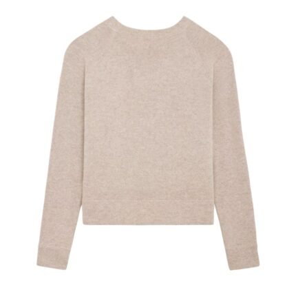 CELINE TRIOMPHE CREW NECK SWEATER IN WOOL AND CASHMERE