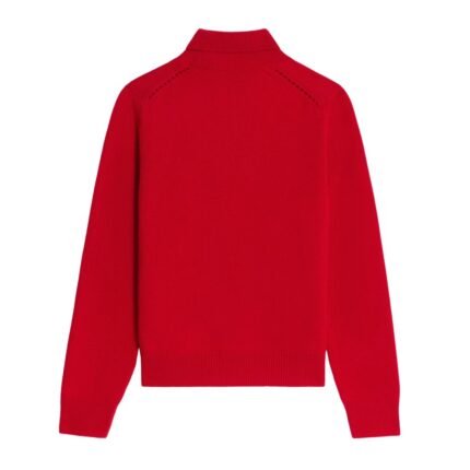 CELINE TURTLENECK SWEATER IN SCOTTISH CASHMERE RED
