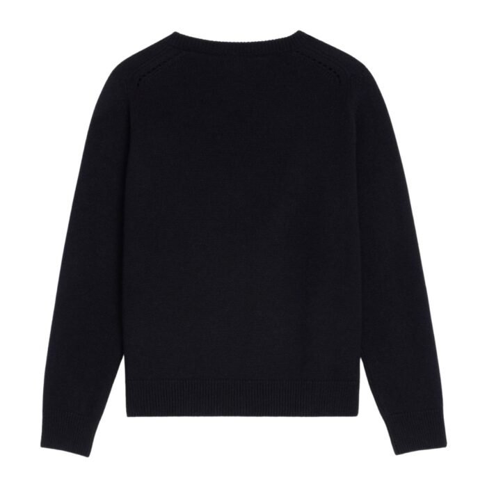 CELINE TRIOMPHE V-NECK SWEATER IN HERITAGE CASHMERE