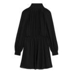 CELINE MINI DRESS IN SILK GEORGETTE