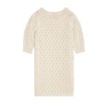 CELINE MINI DRESS IN POINTELLE COTTON