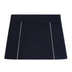 CELINE TRAPEZE MINI SKIRT IN GAUFFERED DOUBLE WOOL