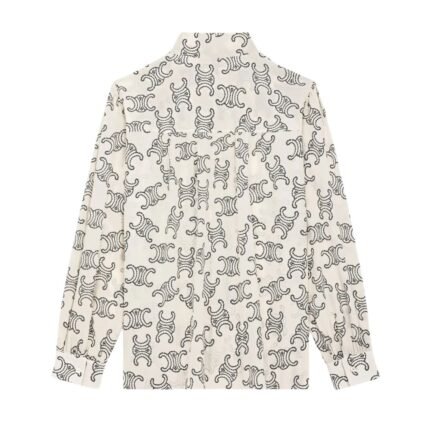 CELINE LAVALLIÈRE BLOUSE IN CRÊPE DE CHINE