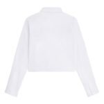 CELINE CROPPED SHIRT IN STRIPED COTTON