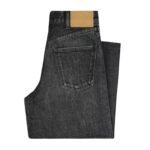 CELINE FLARED SURF JEANS IN BLACK ICE RINSE DENIM