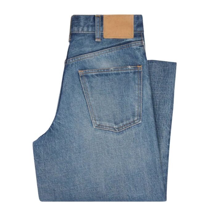 CELINE FLARED SURF JEANS IN UNION WASH DENIM