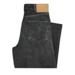CELINE KITTY JEANS IN BLACK ICE RINSE WASH DENIM