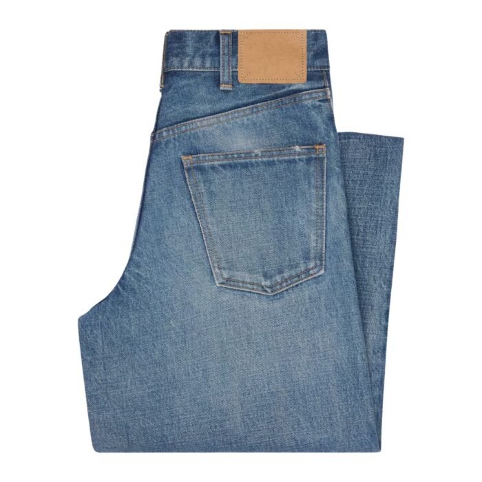 CELINE FLARED SURF JEANS IN UNION WASH DENIM