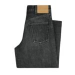 CELINE FLARED SURF JEANS IN BLACK ICE RINSE DENIM