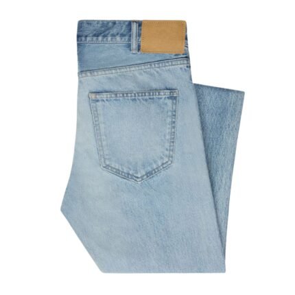 CELINE MARCO JEANS IN BLUE ECLIPSE WASH DENIM