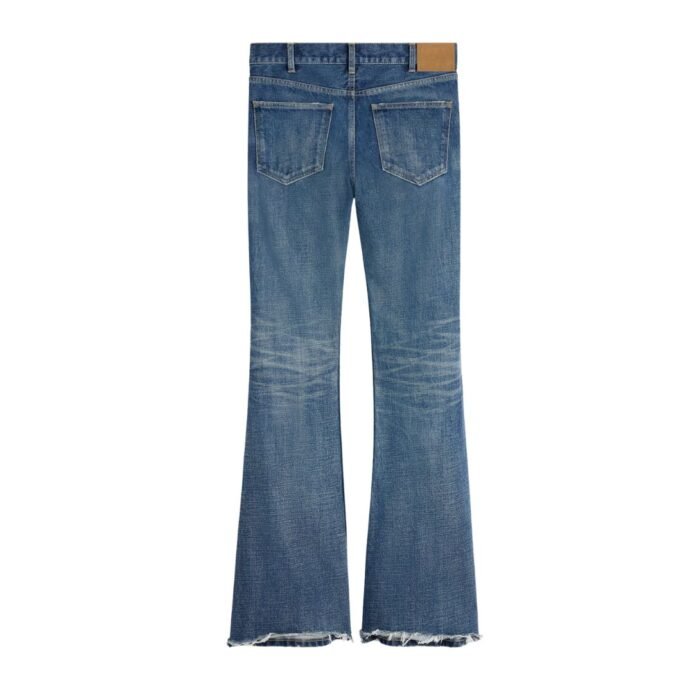 CELINE MARCO JEANS IN DARK UNION WASH DENIM