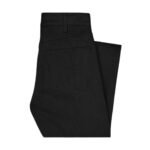 CELINE LULU JEANS IN RAW WASH BLACK DENIM