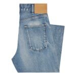CELINE DYLAN FLARED JEANS IN UNION WASH DENIM