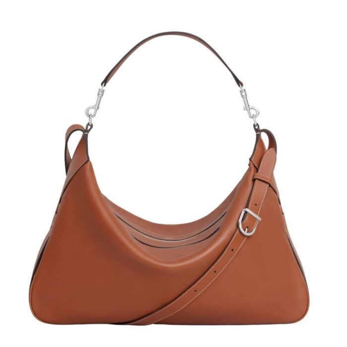 CELINE LARGE STRAP ROMY IN SUPPLE GRAINED CALFSKIN TAN