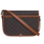 CELINE MESSENGER FOLCO IN TRIOMPHE CANVAS WITH CELINE PRINT