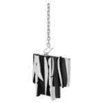 CELINE NEVELSON PROJECT NECKLACE STERLING SILVER AND OAK WOOD