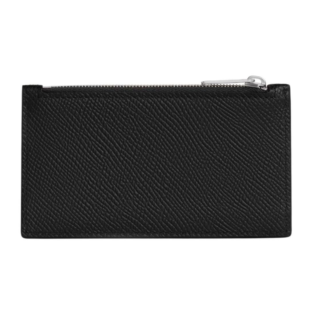 2 CELINE ZIPPED COMPACT CARD HOLDER IN GRAINED CALFSKIN