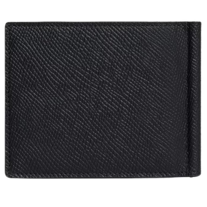 CELINE BILL CLIP WALLET IN GRAINED CALFSKIN