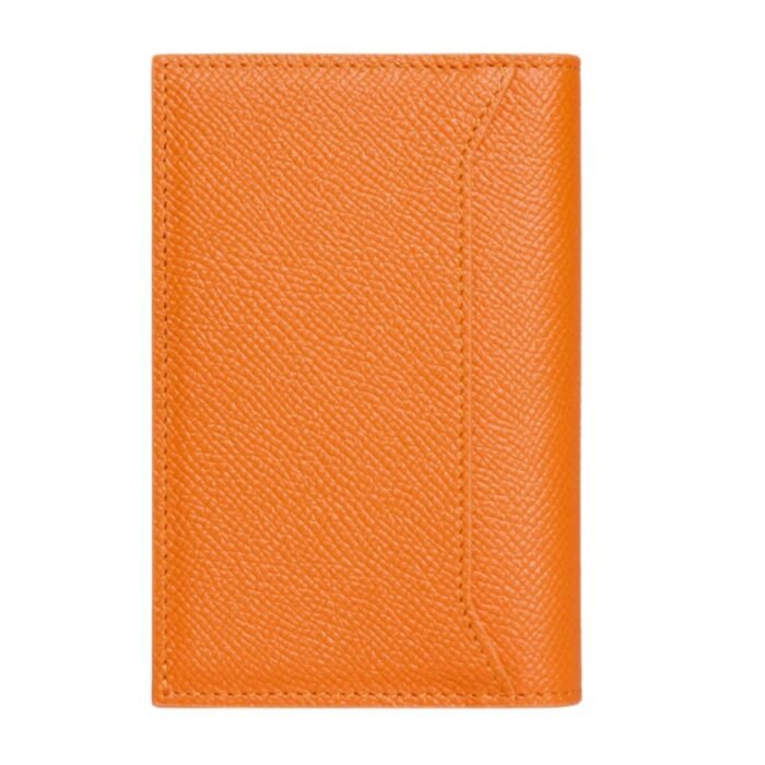 CELINE VERTICAL CARD HOLDER IN GRAINED CALFSKIN