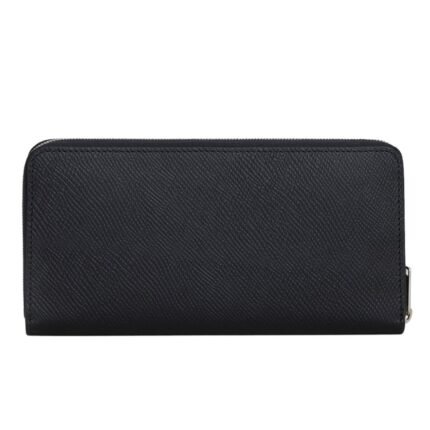 CELINE LARGE ZIPPED WALLET IN GRAINED CALFSKIN