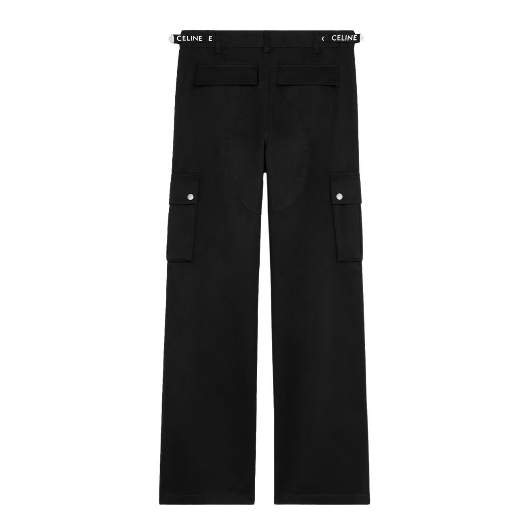 2 CELINE CARGO PANTS IN COTTON