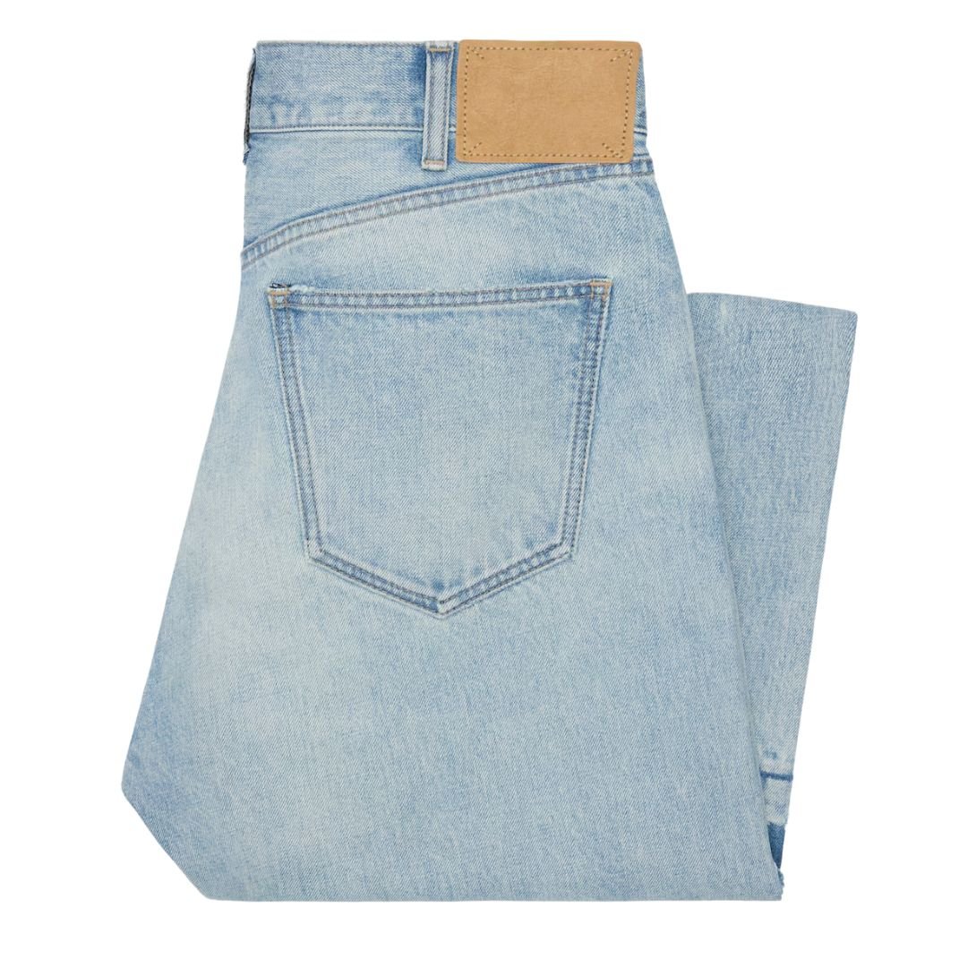 2 CELINE WESLEY JEANS IN RIDER WASH DENIM