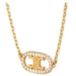 CELINE MAILLON TRIOMPHE BRACELET IN YELLOW GOLD AND DIAMONDS