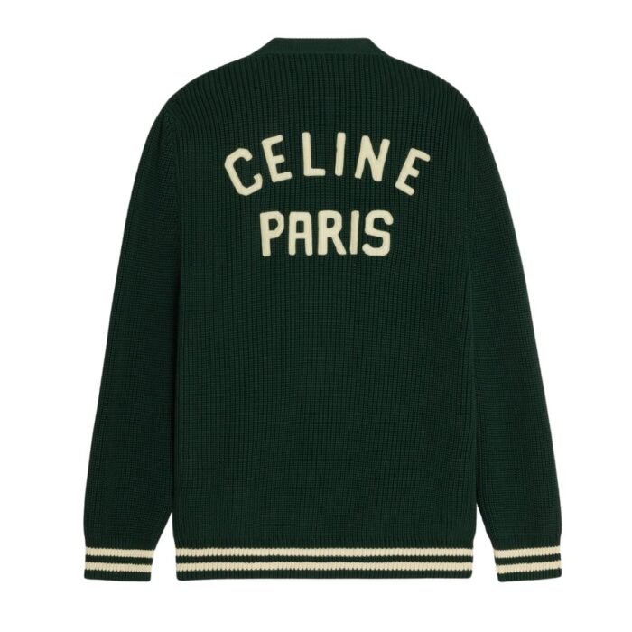 CELINE COLLEGE CARDIGAN IN COTTON