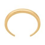 CELINE FORMES ABSTRAITES CUFF IN BRASS WITH GOLD FINISH