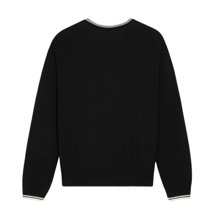 CELINE TRIOMPHE V NECK SWEATER IN WOOL
