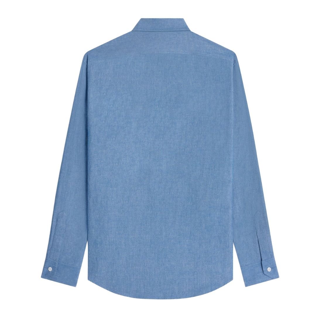 2 CELINE LOOSE SHIRT IN CHAMBRAY COTTON