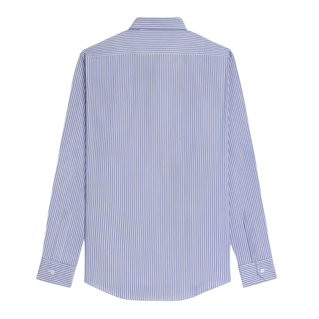 2 CELINE LOOSE SHIRT IN STRIPED COTTON