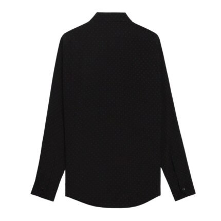 CELINE LOOSE SHIRT IN PRINTED CRÊPE DE CHINE