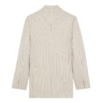 CELINE CAMDEN JACKET IN STRIPED WOOL GABARDINE