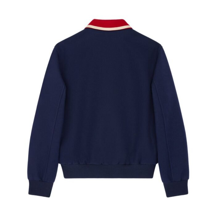 CELINE LION TEDDY JACKET IN WOOL FLANNEL