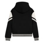 CELINE HOODED JACKSON TEDDY JACKET IN TEXTURED WOOL