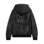 CELINE LOOSE BLOUSON JACKET IN SOFT LAMBSKIN